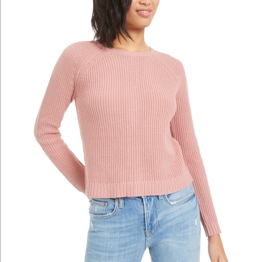 Zip back rubbed Sweater